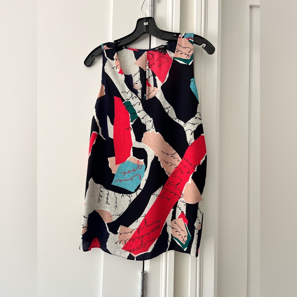 Nic+Zoe sleeveless blouse, size Medium!